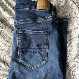American Eagle Women's Next Level Stretch Curvy Hi-Rise Jegging